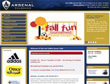 Tablet Screenshot of dev.soccerfortcollins.org